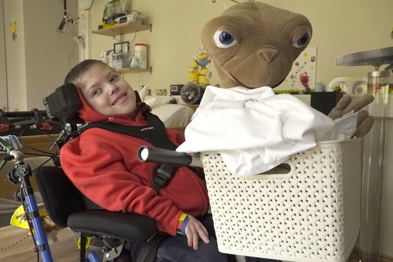 Liam Ryan, from Portlaoise, along with his twin brother Sean, starred in a short film.