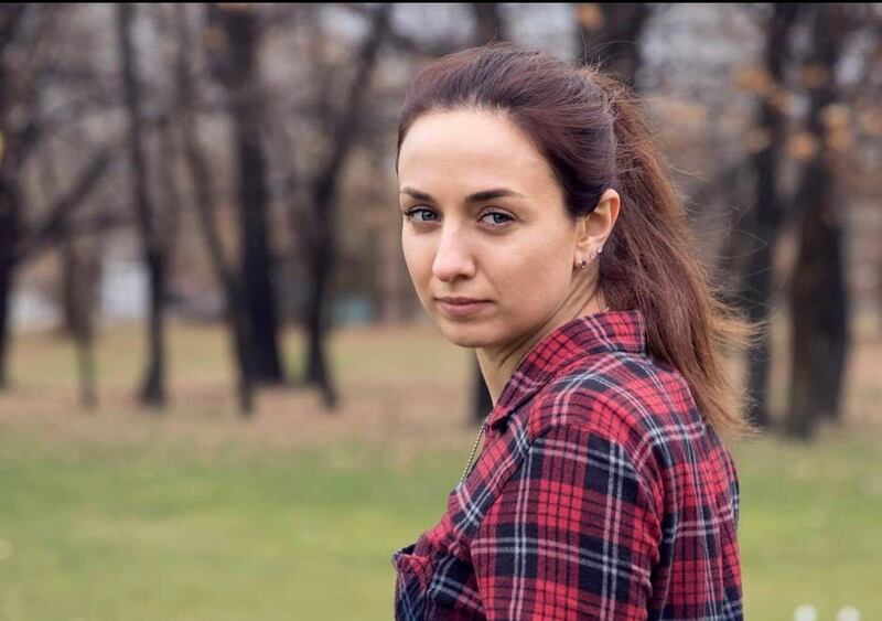 Sandra Krotevych is campaigning for the release and return home of her brother, Maj Bohdan Krotevych, and some 2,500 other defenders of the Azovstal steelworks in Mariupol who are imprisoned in Russia. Photograph courtesy Sandra Krotevych