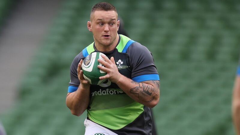 Andrew Porter starts at tighthead against Fiji. Photograph: Billy Stickland/Inpho