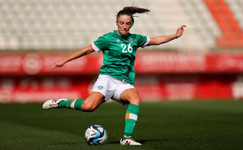 Deborah-Anne de la Harpe of Ireland. Photograph: Ryan Byrne/Inpho
