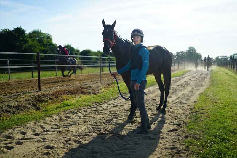 Paddy the Jockey: Paddy O’Hanlon, who won the Irish Grand National on the longest-odds horse ever. Photograph: Ross O'Callaghan