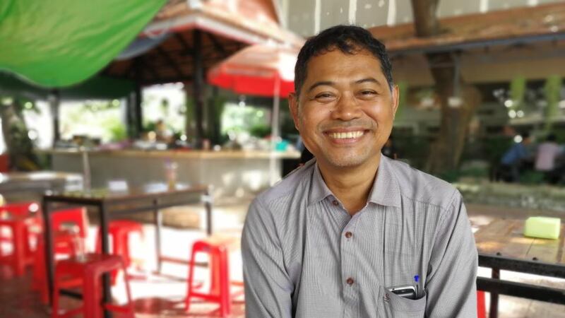 Cambodian media: Van Roeun, former reporter and editor for the Cambodia Daily. Photograph: Nevenka Lukin