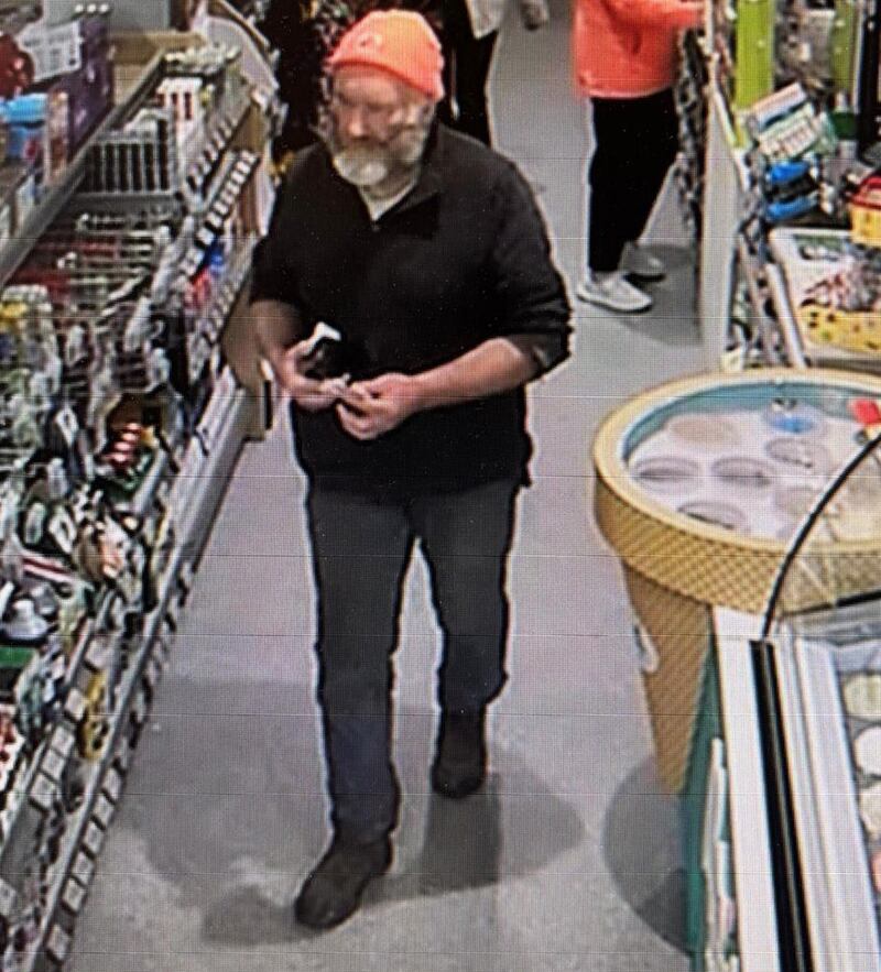 Co Kerry farmer Michael Gaine was captured on cameral buying phone credit in Centra, Kenmare, Co Kerry, on Thursday, March 20th. Photograph: An Garda Síochána/PA Wire
