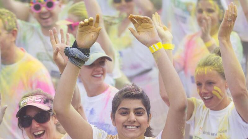 Colour Dash: Last year 2,000 people took part in the 5km dash, raising €100,000 for the Irish Cancer Society.