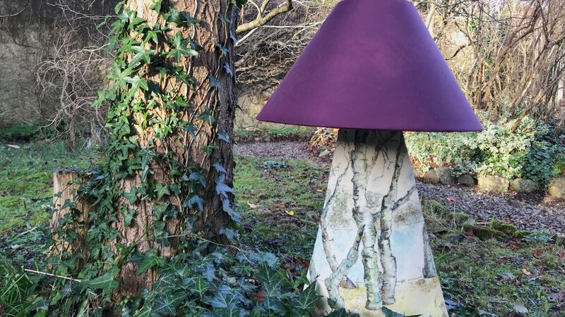Lamp by Wicklow-based maker Mick Tottenham