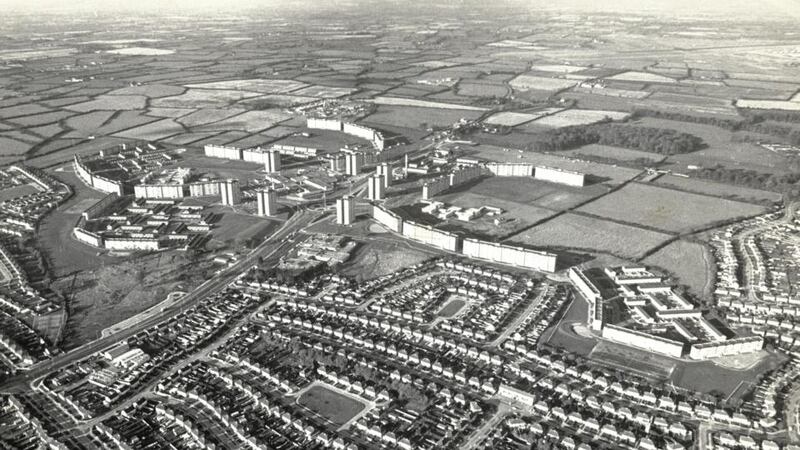 Aiming high: Ballymun, seen in 1979, was meant to be a showcase of modern living. Photograph: Pat Langan