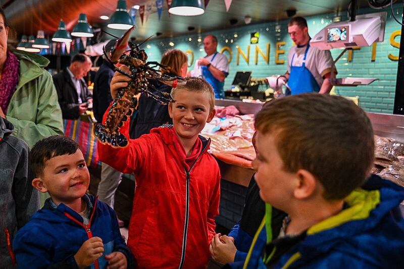 A children's food trail at Cork on a Fork in 2023. Photograph: Chani Anderson 