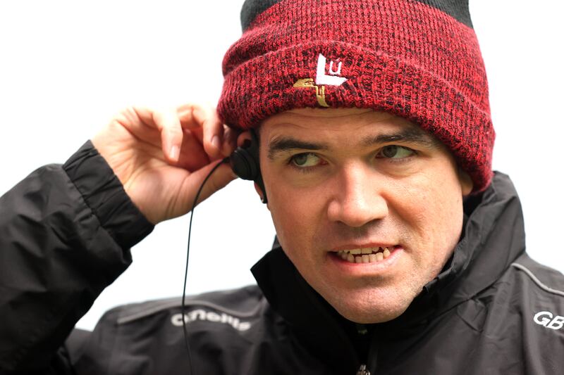 Louth manager Ger Brennan at the Kildare vs Louth Leinster GAA Senior Football Championship Semi-Final. Photograph: Bryan Keane/Inpho