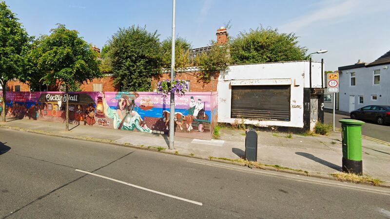 No.23-25 Ballybough Road has passed through the ownership of several companies over the past decade but has remained derelict since the early 2000s. Photograph: Google Streetview