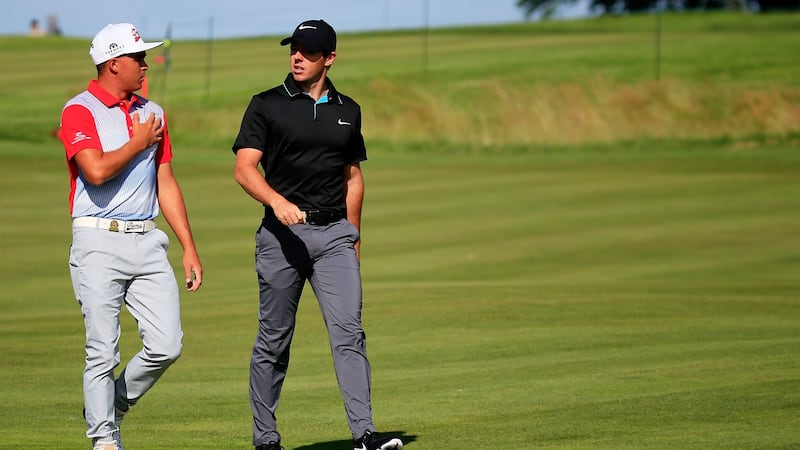 Rickie Fowler and Rory McIlroy have been instrumental in moving golf forward. Photo:  Rob Carr/Getty Images