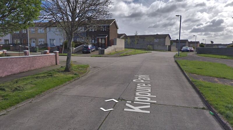 A teenager was rescued from the boot of a car after gardaí pursued the vehicle, which was abandoned when it entered Kippure Park, Finglas, in a cul-de-sac. File photograph: Google Street View