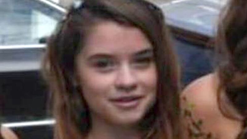 An undated handout photograph issued by Avon and Somerset Police of Becky Watts. Photograph: Avon and Somerset Police/PA Wire.