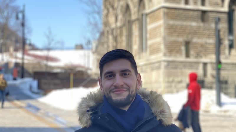 Vahe Sasunts, a 23-year-old software developer from Kildare, whose parents came to Ireland from Armenia