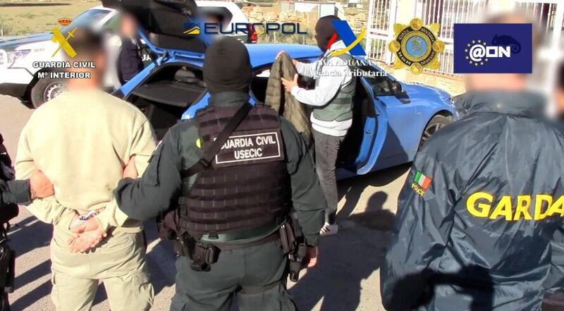 The Garda and Europol have confirmed the arrests of 12 people this week