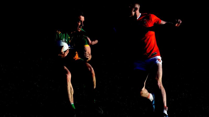 Soaking up and counter-attacking is no longer this Donegal team’s signature move. Photograph: Laszlo Geczo/Inpho