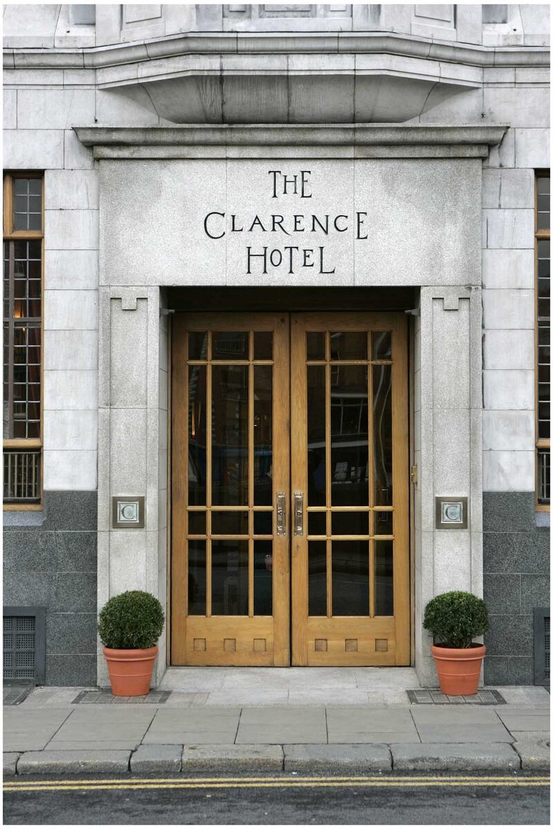 The Clarence Hotel, Dublin: Press Up Entertainment Hospitality Group had been operating the hotel for several years after securing the property’s leasehold interest in 2019. Photograph: Dara Mac Dónaill  