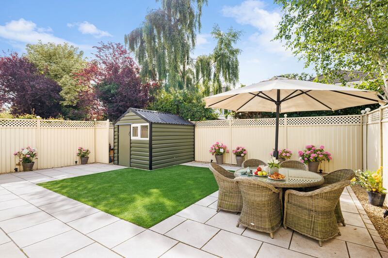 Rear garden. Photograph: Andrew Nolan