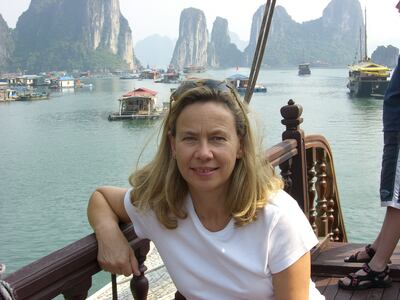 Maeve O’Donovan in Vietnam where she lived for 15 years