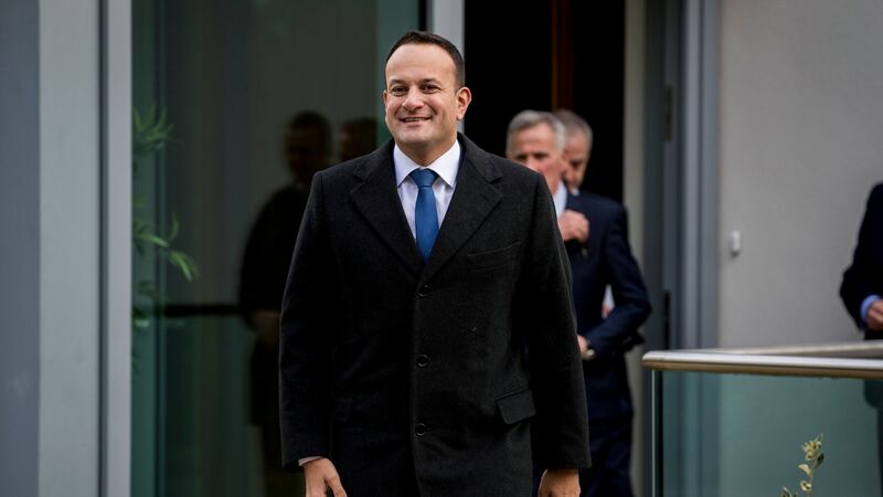 Taoiseach Leo Varadkar ahead of talks with Northern Ireland’s five main parties in Belfast. Photograph: Liam McBurney/PA Wire