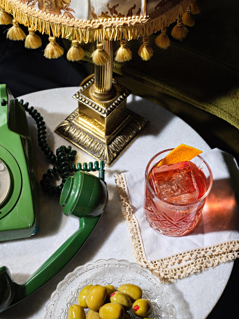 Black Barrel boulevardier. Photograph: Jo Murphy