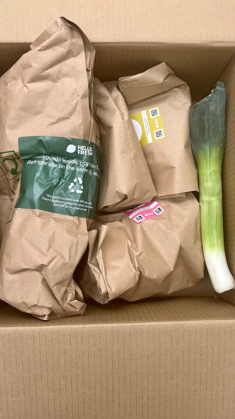 HelloFresh meal kit delivery