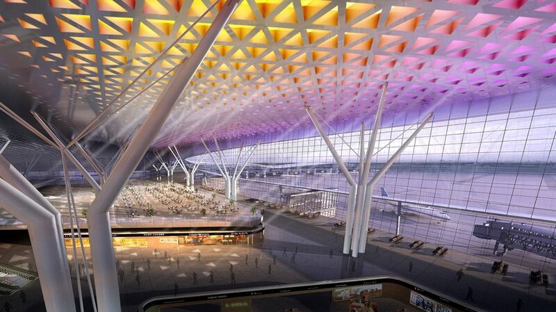 China’s proposed Urumqi airport, which evokes the region and cityscape, but doesn’t do much for already knackered passengers