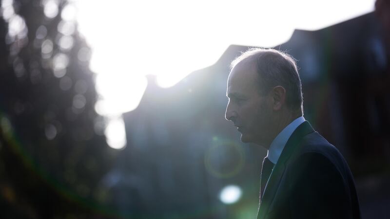 Fianna Fáil leader and Taoiseach Micheál Martin has faced criticism that he is being overshadowed by the Tánaiste in Government communications. Photograph: Julian Behal