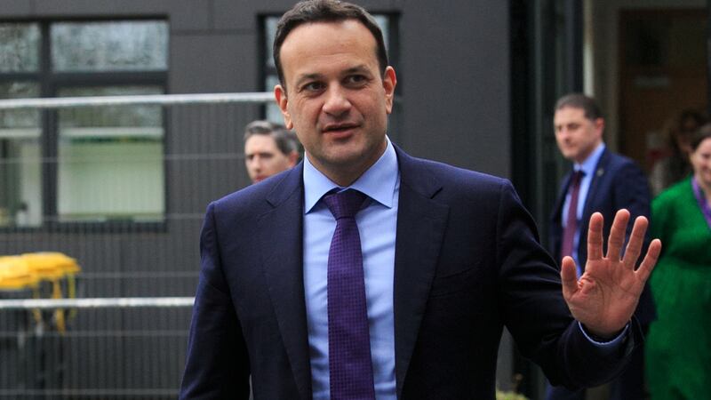 Taoiseach Leo Varadkar said the Government would try to get through as much legislation as it could this week, adding that there is “a risk” that later legislative action could be challenged. Photograph: Gareth Chaney/Collins