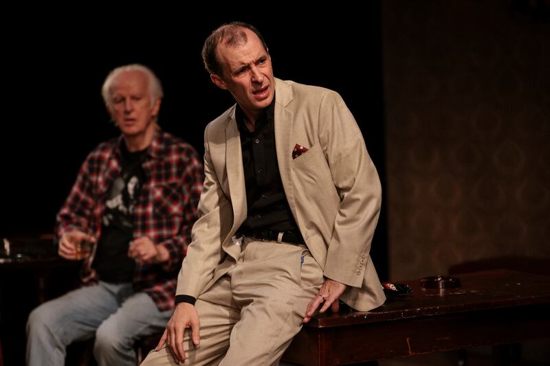 The Weir: Seán McGinley and Tom Vaughan-Lawlor. Photograph: Rich Gilligan