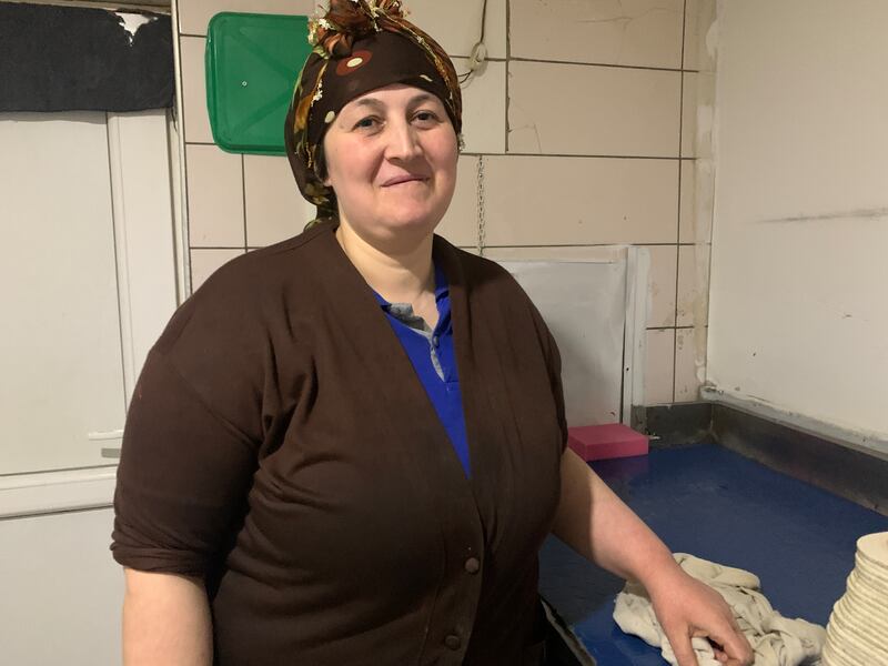 Dilek Ates, who works at the Haci Bayram canteen in Ankara, is a likely Kılıçdaroğlu supporter due in no small part to her economic circumstance. Photograph: Lorraine Mallinder