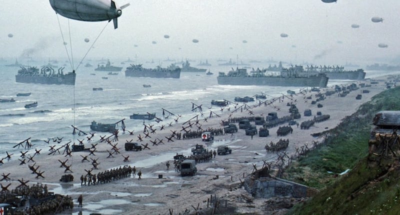 Curracloe beach in Co Wexford was the location for the filming of the opening scenes of Saving Private Ryan. Photograph: Irish Film Institute