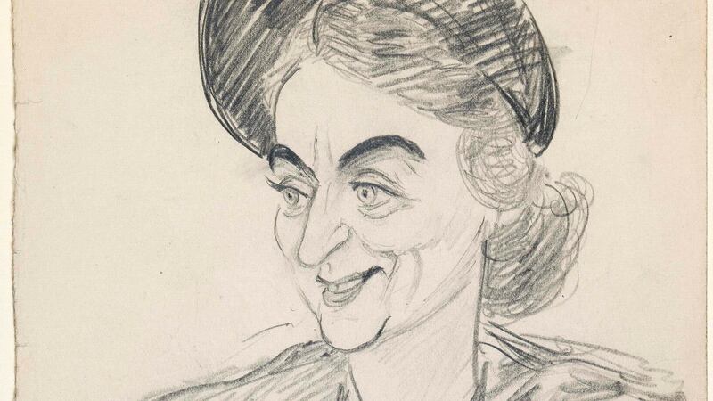 Ralph Sallon (1899–1999)Mrs Guiney, Clerys Department Store, 1947–48. Photograph: National Gallery of Ireland