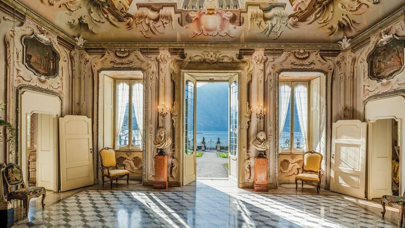 Villa Sola Cabiati, “the pearl of Lake Como”, Italy.