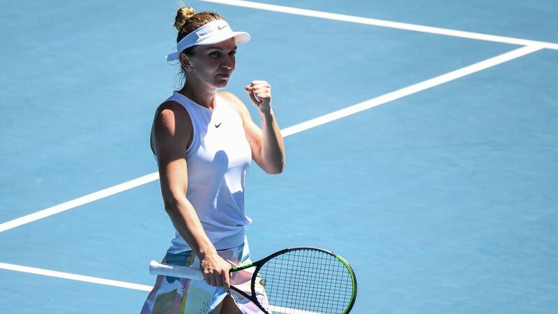 Simona Halep is through in the Australian Open after beating Kazakhstan’s Yulia Putintseva. Photograph: William West/Getty/AFP