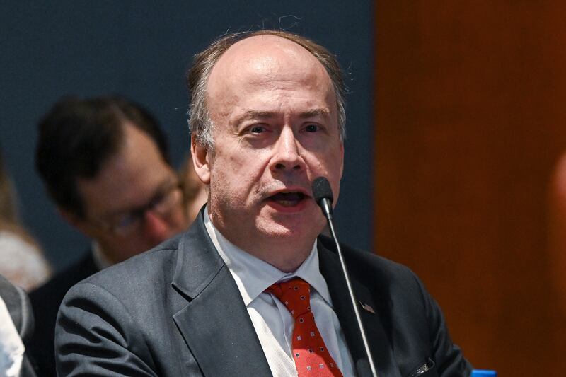 Jeffrey Clark, a former acting assistant attorney general in the Trump administration. Clark sought to persuade Trump to oust acting attorney general Jeffrey Rosen. Photograph: Kenny Holston/New York Times
                      