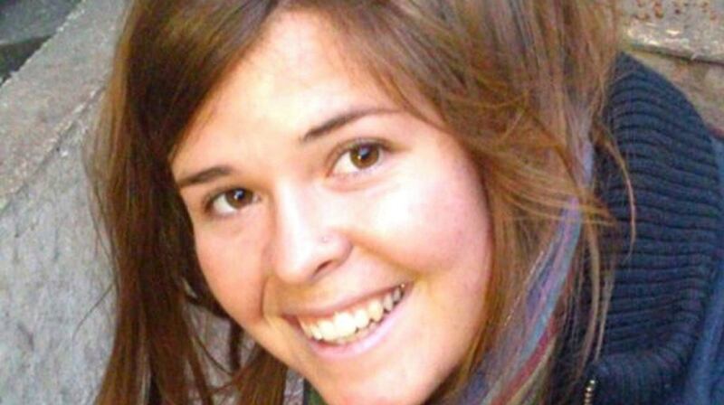 Kayla Mueller (26), an American humanitarian worker from Prescott, Arizona, who was killed in  2015 while in Islamic State custody. Photograph: Mueller family via Reuters