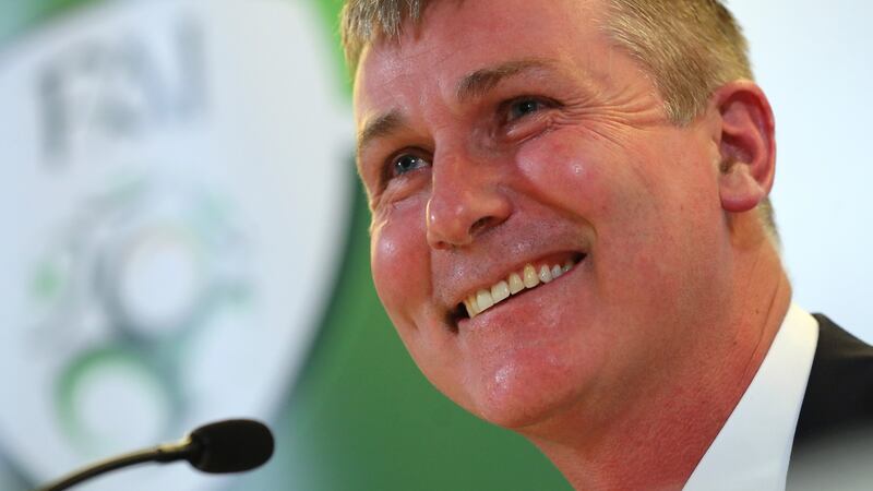 Stephen Kenny: “My main focus is managing the Under-21 team and getting the best team I can in that period.” Photograph: Ryan Byrne/Inpho