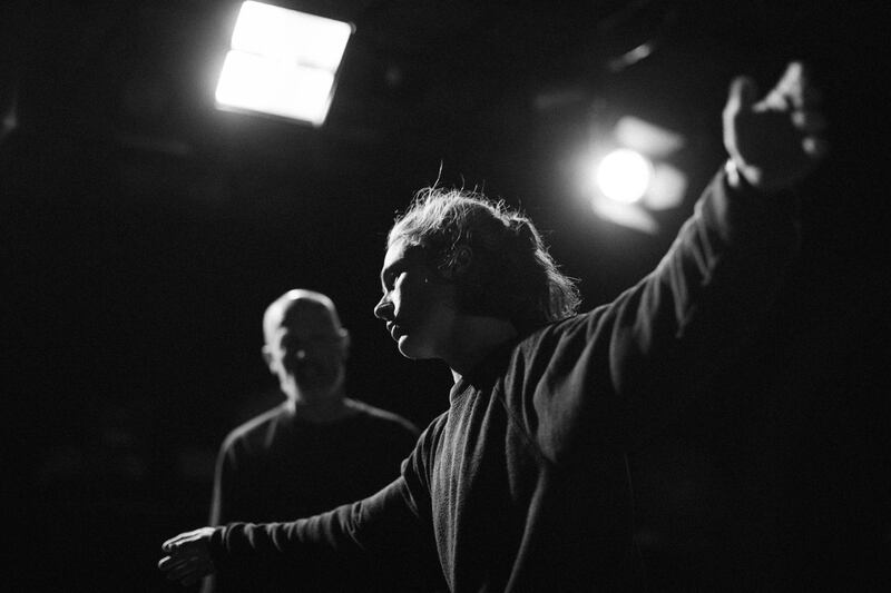 Michael Keegan-Dolan and Rachel Poirier. 'We have no problem working together,' says Poirier. Photograph: Rich Gilligan