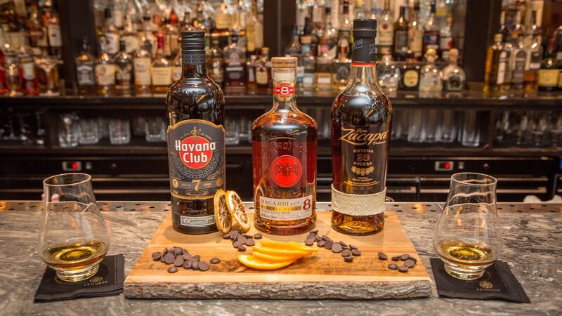 Thursdays are rum nights at Lemuel’s bar at the Conrad hotel in Dublin