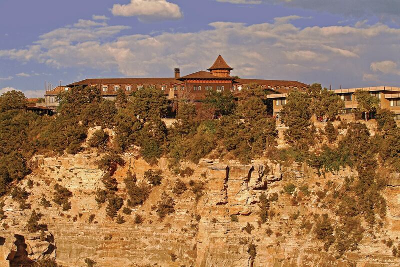 El Tovar Hotel, Grand Canyon. Photograph: Scott Johnson 