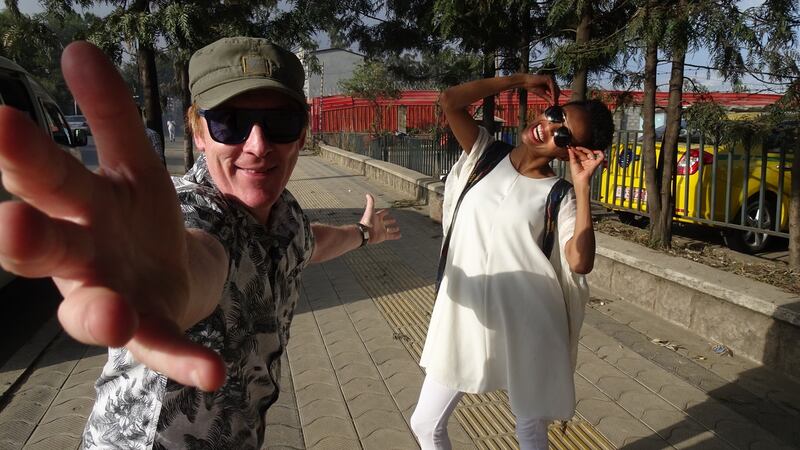 Hector Ó hEochagáin in Ethopia for Hector Africa A go Z