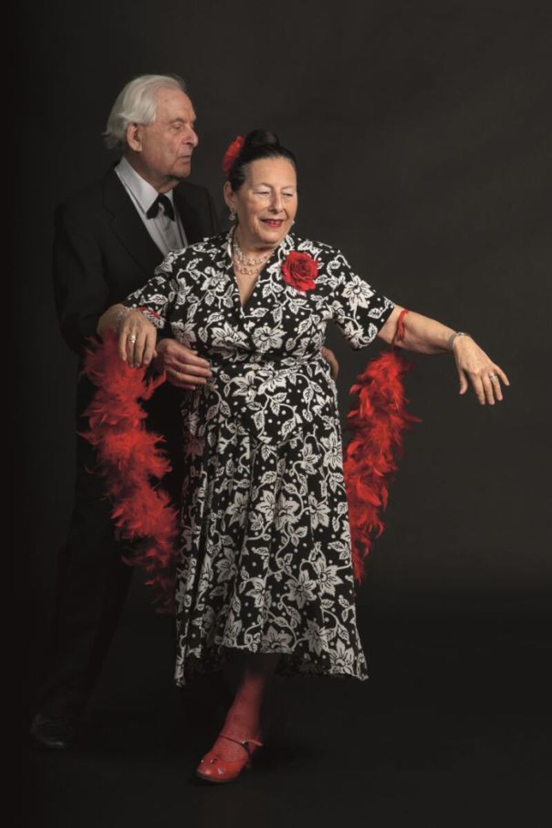 “Rosalie and Robert”, tea dancers, by Theresa Nanigian