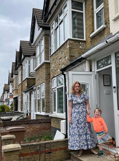 Mary O’Reardon with her son, John