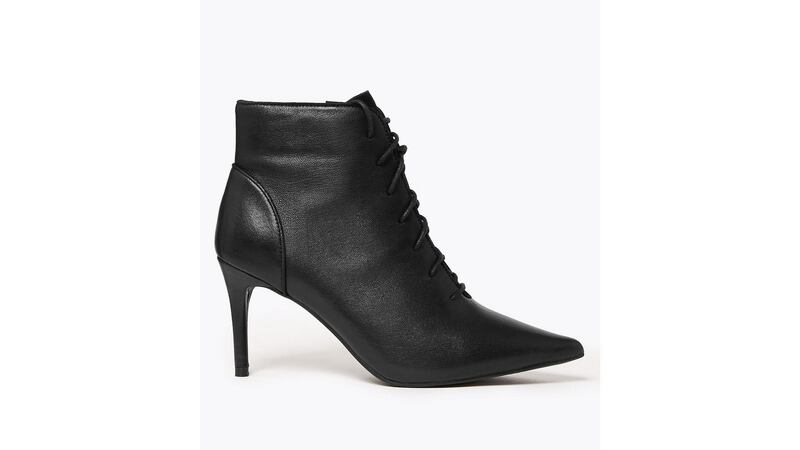 Lace-up boots €90, Marks & Spencer