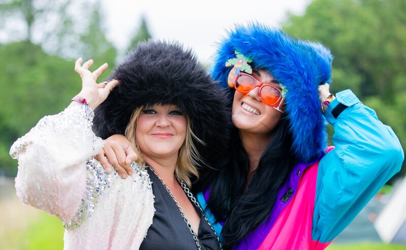 All Together Now  2024: Róisín Kenny from Castleknock and Sandra Ball from Ballyfermot. Photograph: Gareth Chaney 

