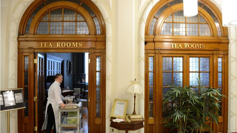 The Tea Rooms in Clerys. Photograph: Dara Mac Dónaill