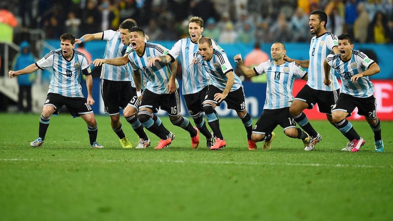 This is almost certainly Messi’s last chance to win a World Cup so the onus and pressure are on the other 22 players. Are they up to the task of helping the genius emerge triumphant? Photograph: Dylan Martinez/Reuters