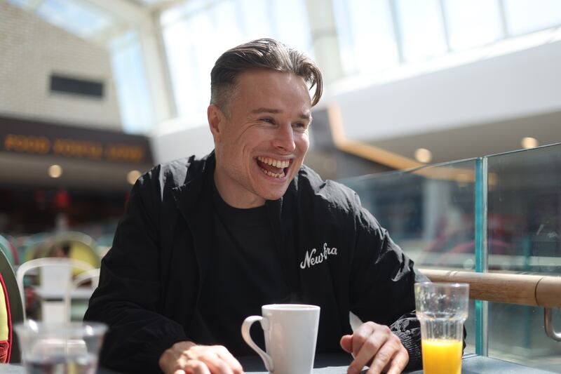 For Those I Love: David Balfe at Kay’s Kitchen in Donaghmede Shopping Centre. Photograph: Bryan O’Brien