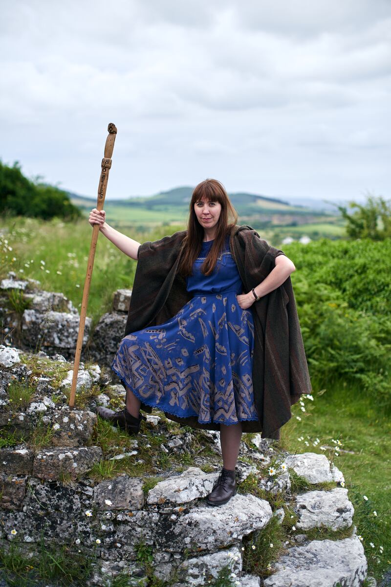 Grace O'Malley, the new chieftain of the O'Malley clan. Photograph: Enda Rowan