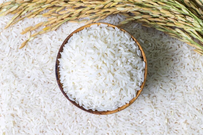 White rice: One’s overall diet is more important for health than any single food, experts say. Photograph: Getty Images